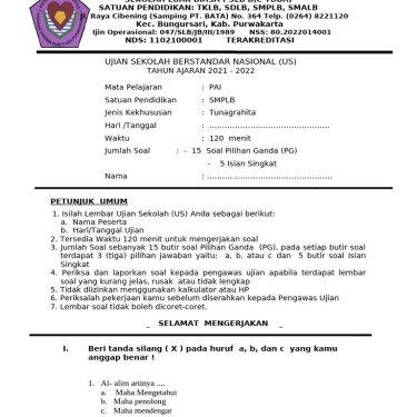 7 Langkah Jitu Jawab Soal Ujian Sekolah PAI Kelas 10 Bab 8, Ternyata Selama Ini Salah