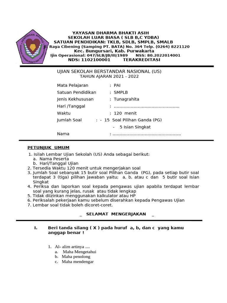 7 Langkah Jitu Jawab Soal Ujian Sekolah PAI Kelas 10 Bab 8, Ternyata Selama Ini Salah