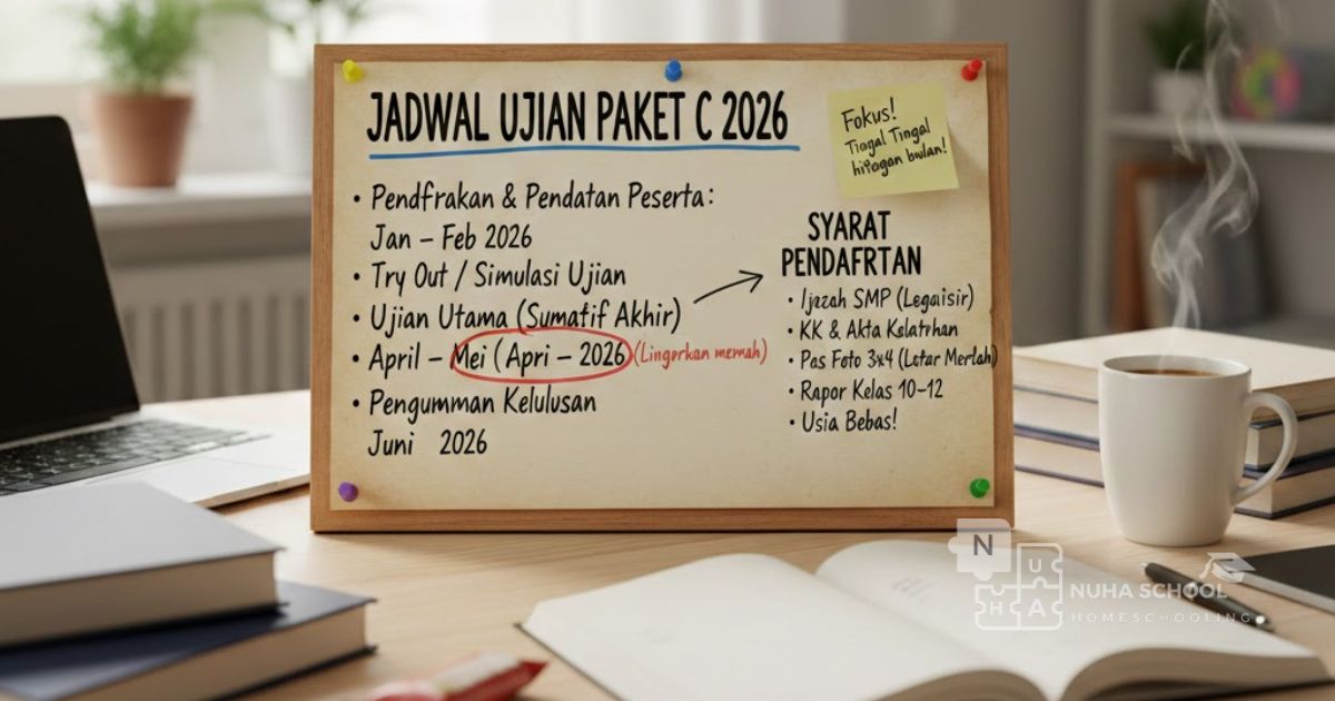 Jadwal Ujian Paket C 2026 Syarat Alur Cara Daftar