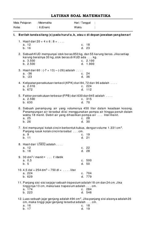 So al Seni Budaya Kelas 8 Semester 2 Beserta Jawabannya - Soal Pelajaran