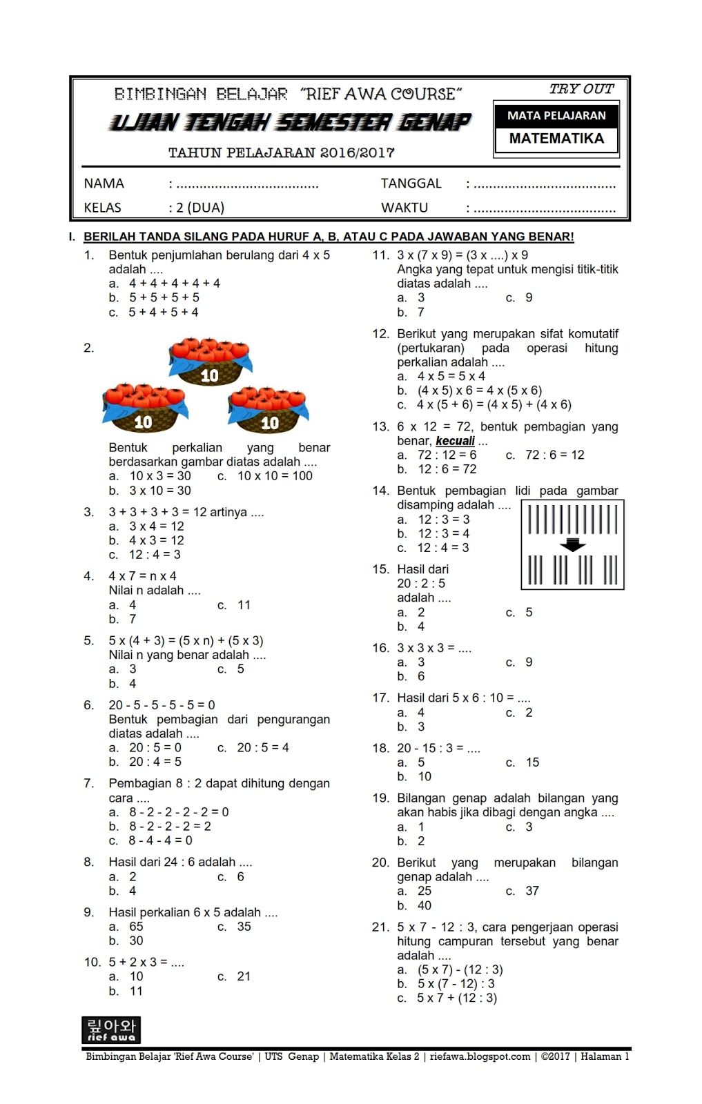 5 Soal dan Jawaban Matematika Kelas 11 Semester 2 yang Pasti Keluar 2026