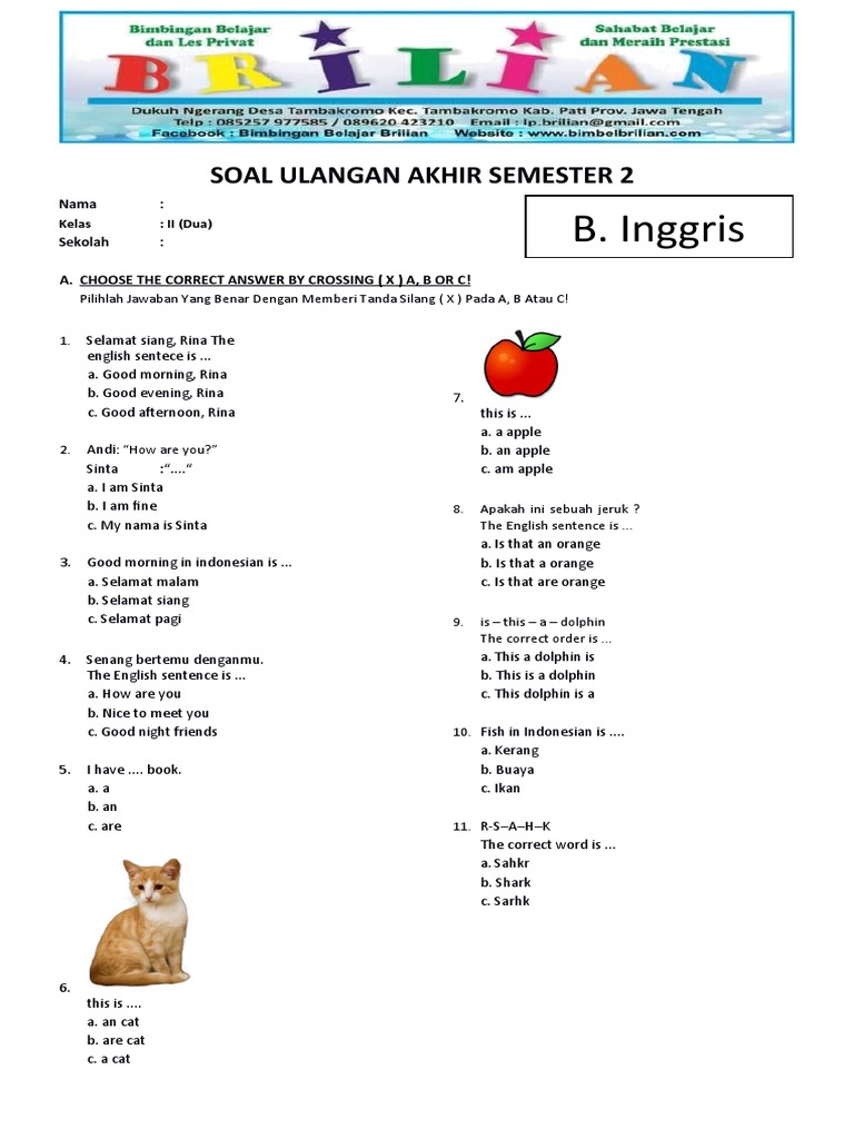 7 Rahasia Sukses Mengerjakan Soal Bahasa Inggris Kelas 7 Semester 2 Kurikulum 2013 yang Jarang Diketahui