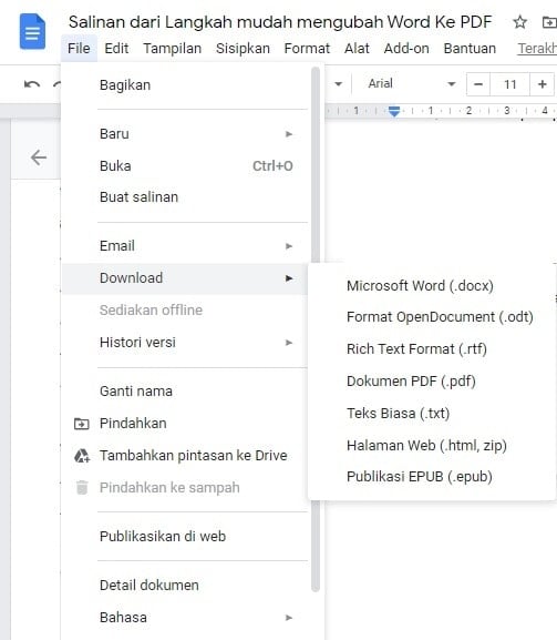 Akhirnya Terungkap 3 Cara Mudah Ubah dari Word ke PDF Tanpa Ribet