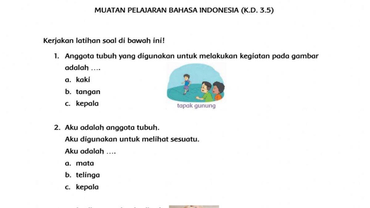 Akhirnya Terungkap! 5 Soal Bahasa Indonesia Kelas 6 Semester 2 dan Kunci Sumatif STS