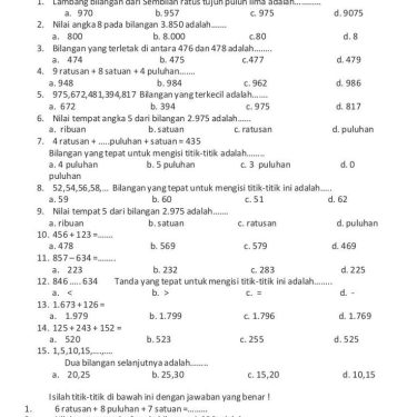 Akhirnya Terungkap! 7 Soal Rahasia di Download Soal Mid Semester 1 Kelas 3 SB&P yang Wajib Dikuasai