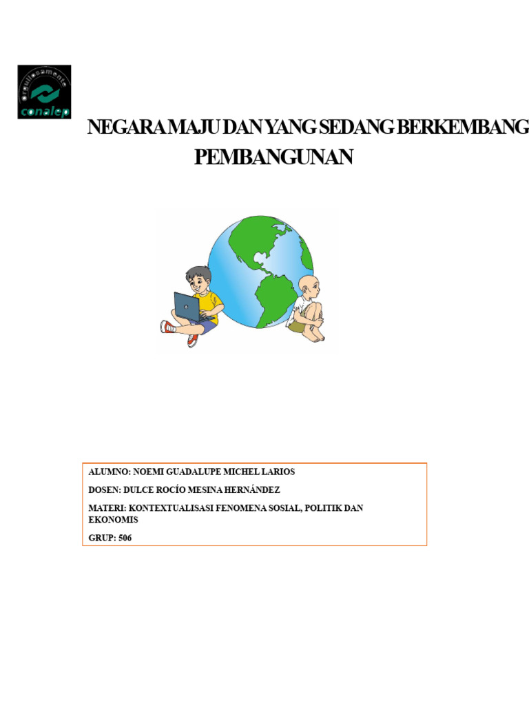 Perbandingan Negara Maju dan Berkembang PDF