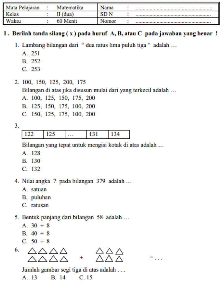 Mengasah Logika dan Kemampuan Berpikir Kritis Contoh Soal Olimpiade