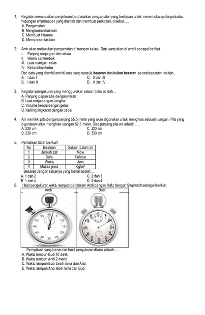 5 Materi Penting OMI Kemenag 2026 Download Analisis Butir Soal Tematik Kelas 4 Sekarang