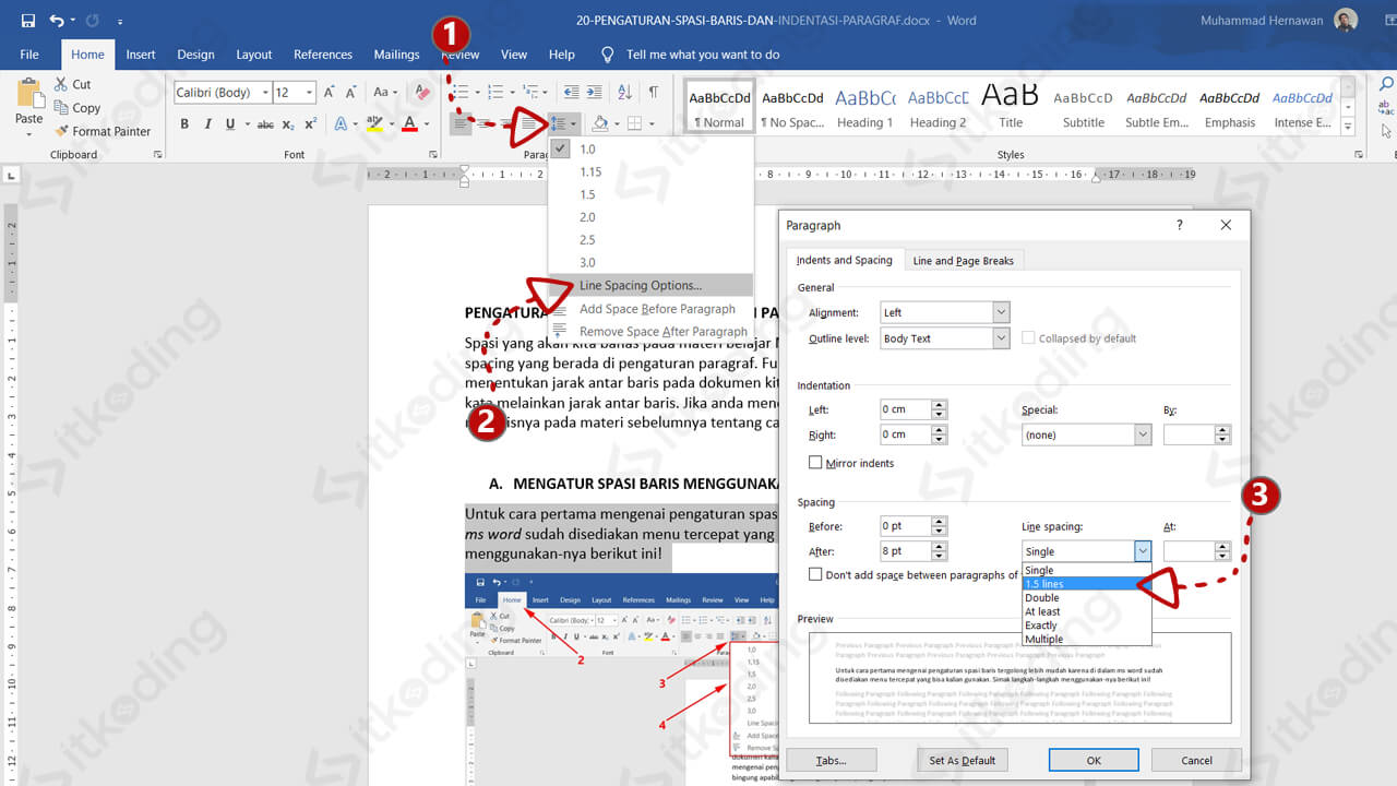 7 Rahasia Cara Mengubah Spasi di Word 2007 Menggunakan Keyboard Sebelum Terlambat
