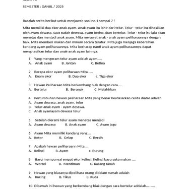 Download Soal Parsial BI Kelas 3 Bab Majas Lengkap dengan Kunci Jawaban, Wajib Tahu Sebelum Ulangan