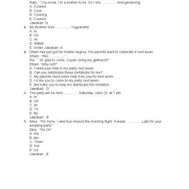 Ternyata Ini 5 Tipe Soal PAT Bahasa Inggris Kelas 10 Semester 2 yang Wajib Kamu Kuasai Sebelum Terlambat