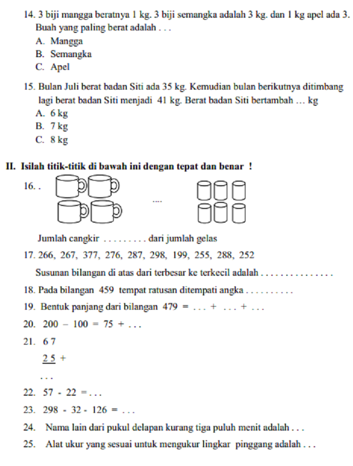 Wajib Tahu Bocoran Soal Akidah Akhlak PTS Semester 1 Kelas 2 Agar Nilai Sempurna