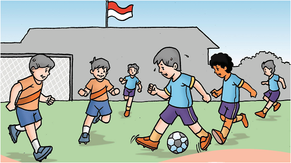 Wajib Tahu! Kumpulan soal PJOK kelas 4 bab permainan bola besar sepak bola terbaru